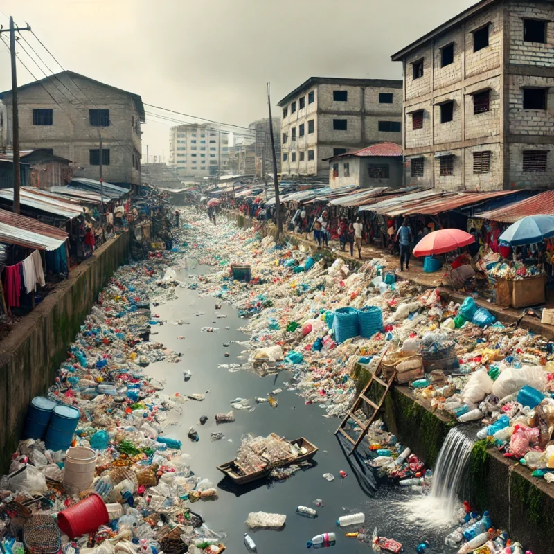 plastic pollution in Nigeria